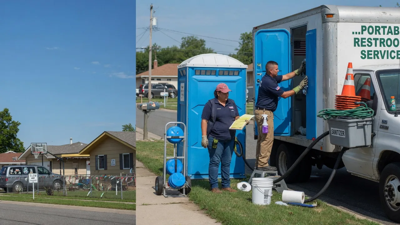 Portable Toilet Rental in Ozark, MO near me